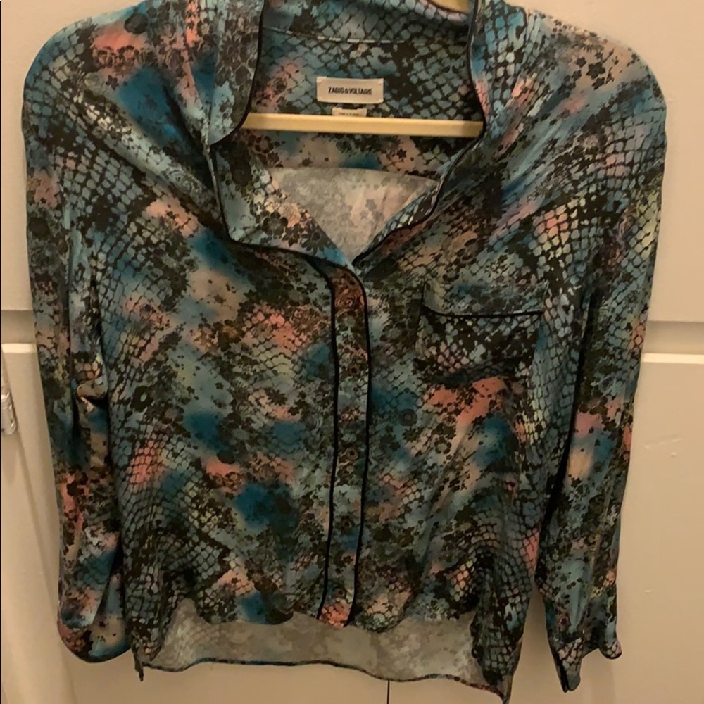 Zadig & Voltaire print button down